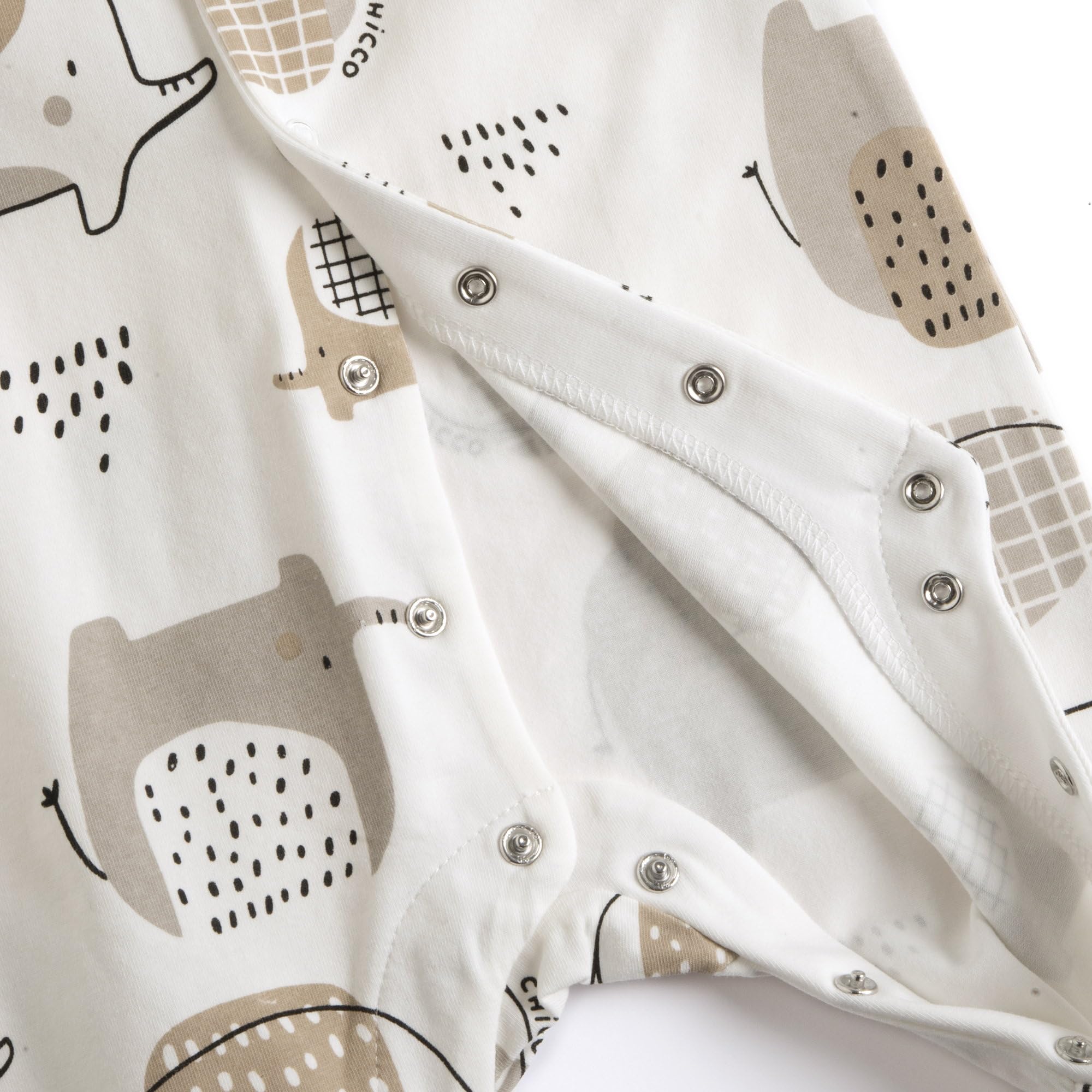 Chicco Tutina con Apertura Frontale Pigiamino per Bambino e Neonato Unisex-Bimbi