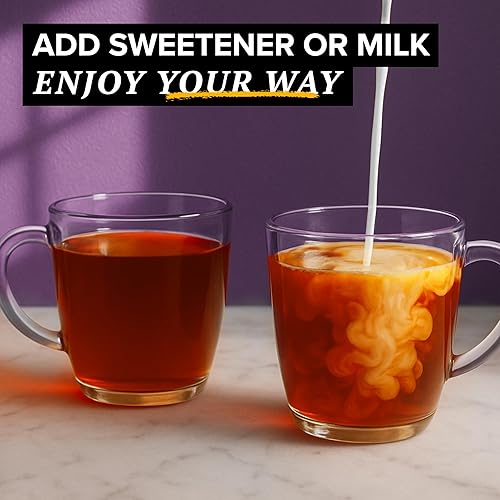 Miniatura 4 de TAZO Earl Grey orgánico para la salud y el bienestar, alta cafeína y sabor atrevido, 16 unidades (paquete de 6)