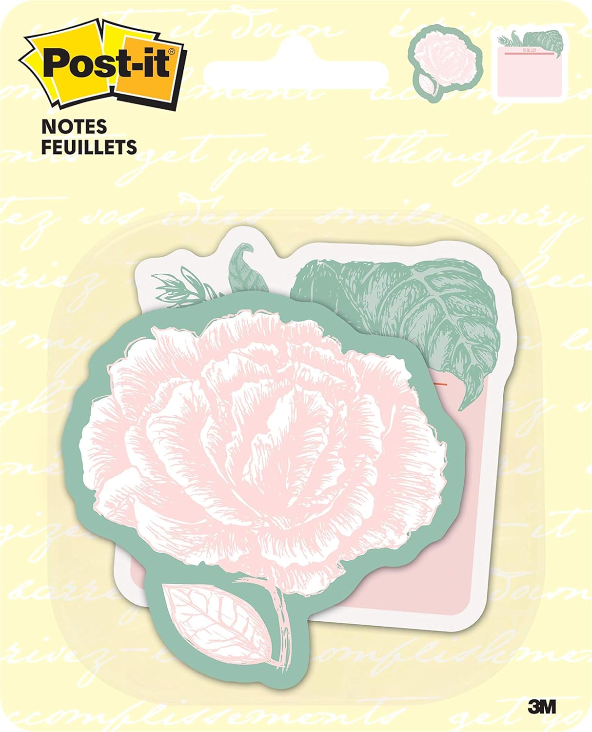 Post-It Notes Die Cut Sticky Notes, 2.6" X 2.6", 2 Pads, Flower Shapes [Ob]  : Amazon.ca: Office Products
