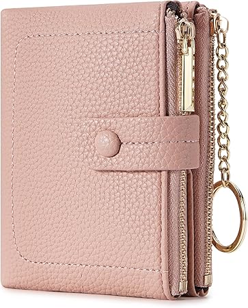 Portafoglio Donna HKCLUF In Pelle PU - Piccolo E Compatto, Con Cerniera, Tasca Monete E Slot Carte