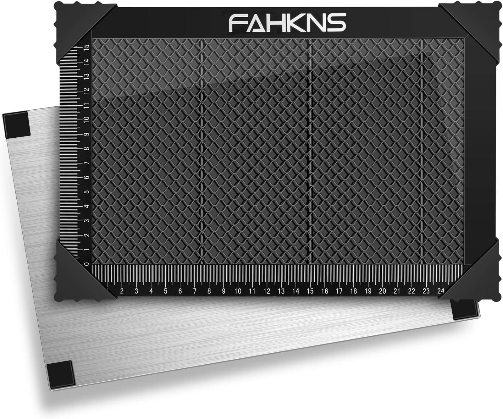 Honeycomb Working Table 11.81 x 7.87 x 0.87 inch Honeycomb Laser Bed with Aluminum Plate Fast Heat Dissipation and Table-Protecting Honeycomb Working Panel for Laser Engraver Cutting Machine