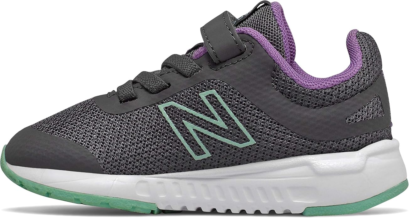 New Balance UnisexChild 455v2 Hook and Loop Running Shoe
