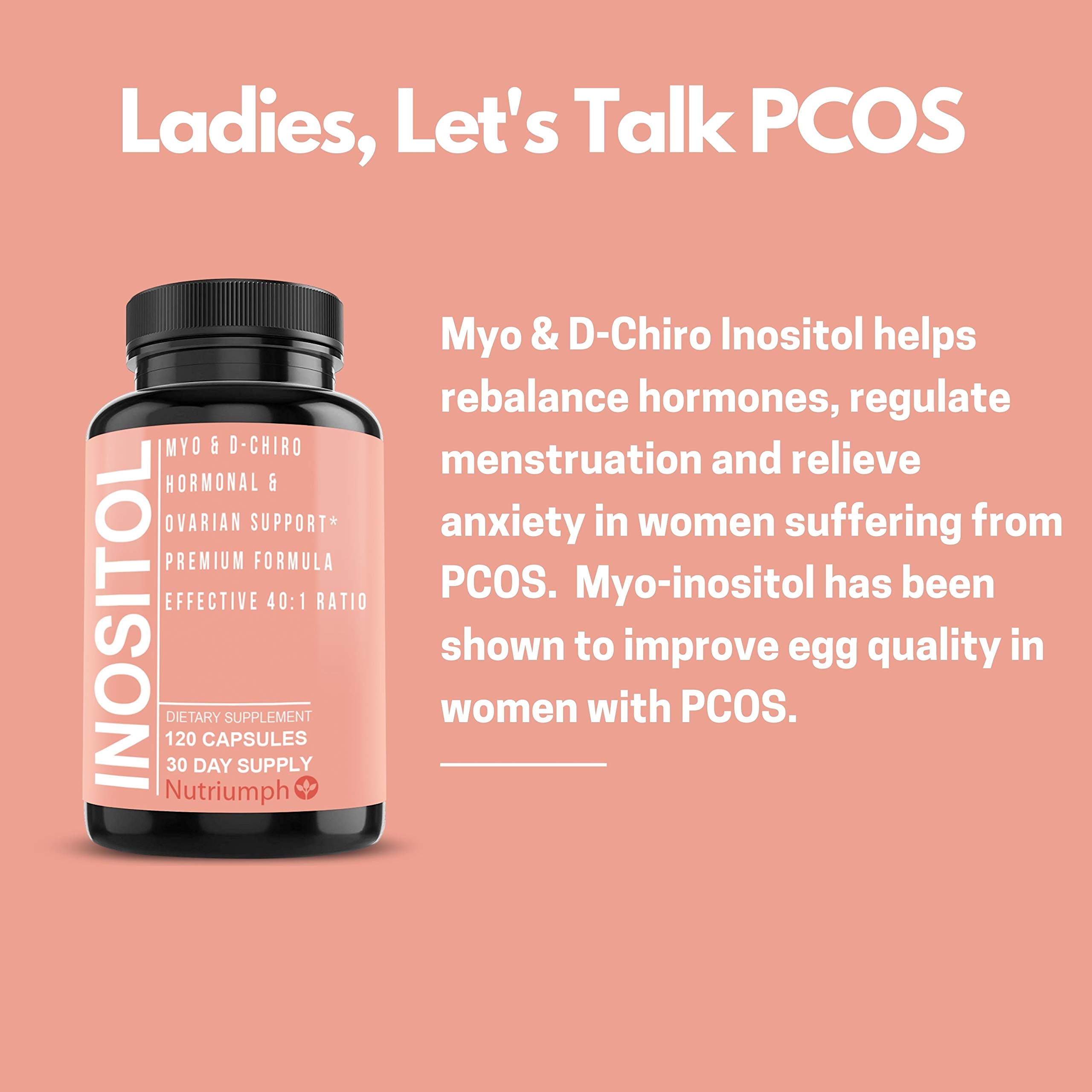 Buy Nutriumph Myo Inositol and D Chiro Inositol Female Hormone