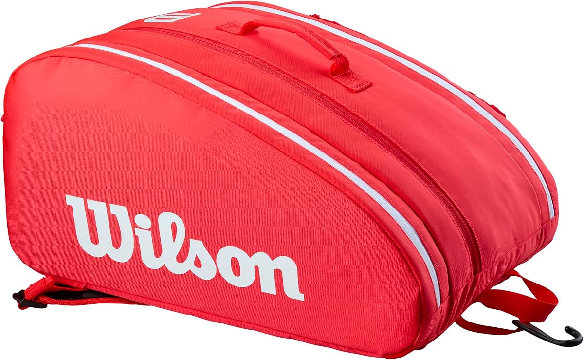 Bolso pickleball rojo Super Tour - Rojo/blanco