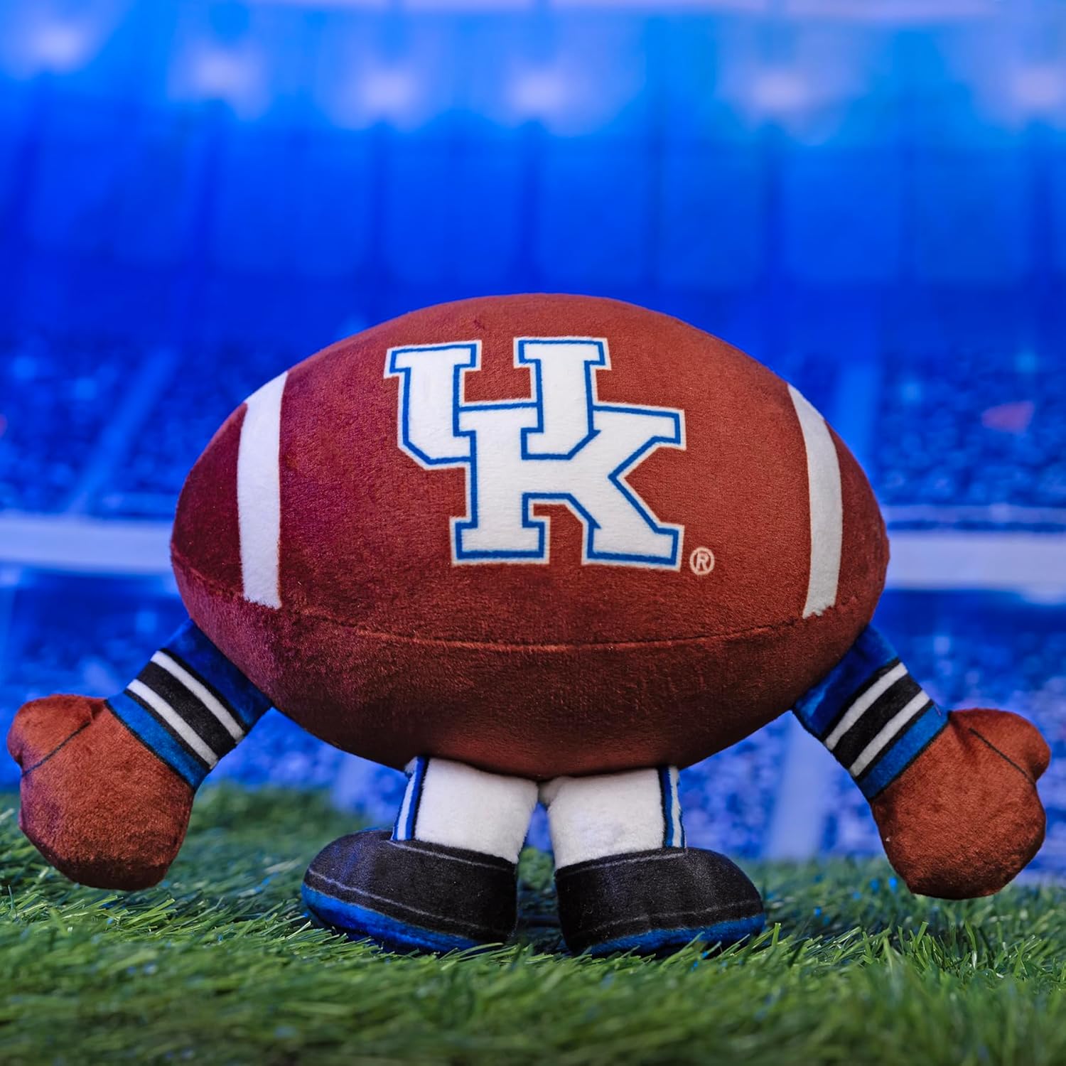 Bleacher Creatures Kentucky Wildcats 8" NCAA Kuricha Football Sitting Plush - Soft Chibi Inspired Plush