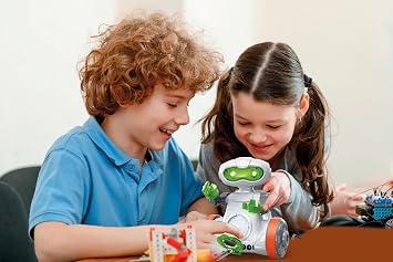 Clementoni- Robot Science Museum Mio: Programmable Interactive Robot STEM Building Set (8+ Years)