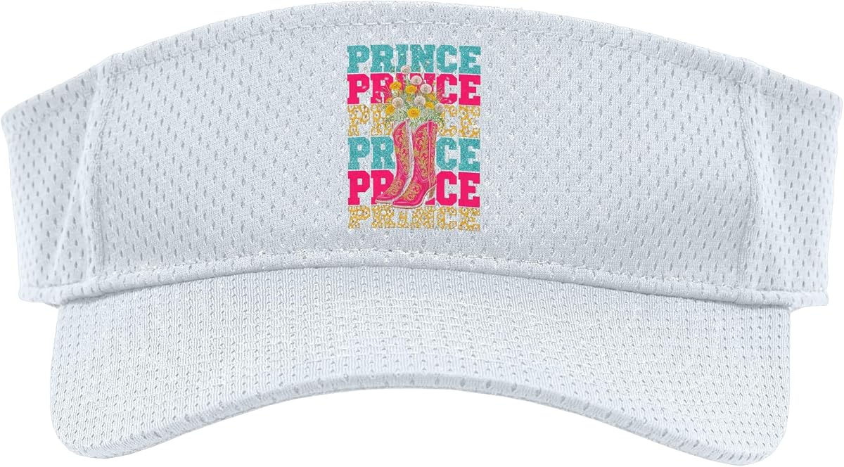 Prince Nombre Vaquera Estilo Mujeres Clásico Vintage Deporte Visera