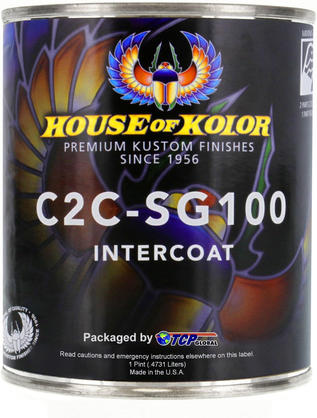 House of Kolor Sg100 Intercoat Klear Midcoat Clearcoat Low
