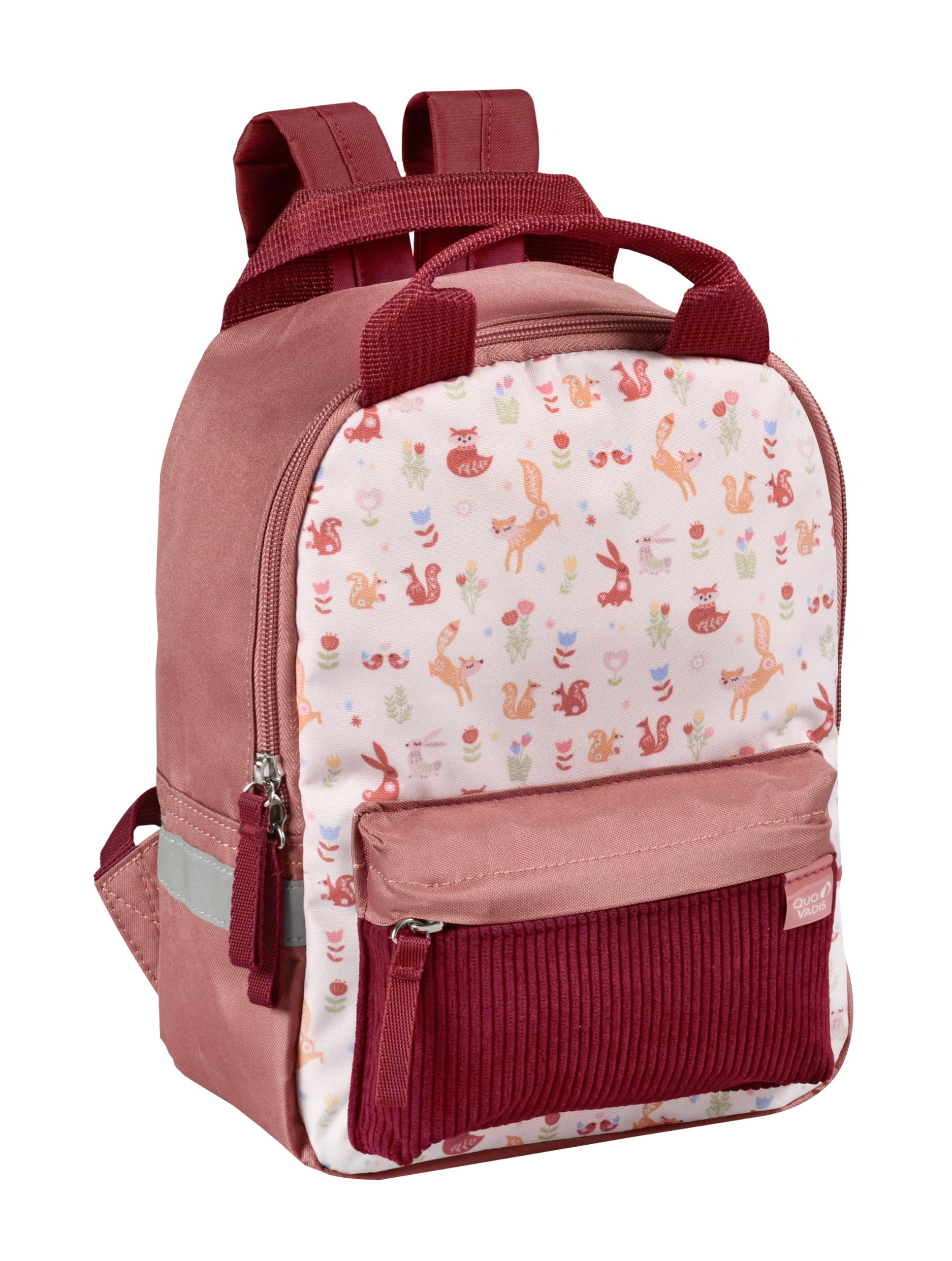 Sac à dos maternelle Quo Vadis Animascot multicolore 1 compartiment