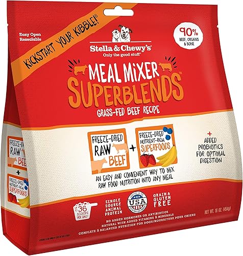 Stella & Chewy's Dried Meal Mixer supermezclas, 16 onza