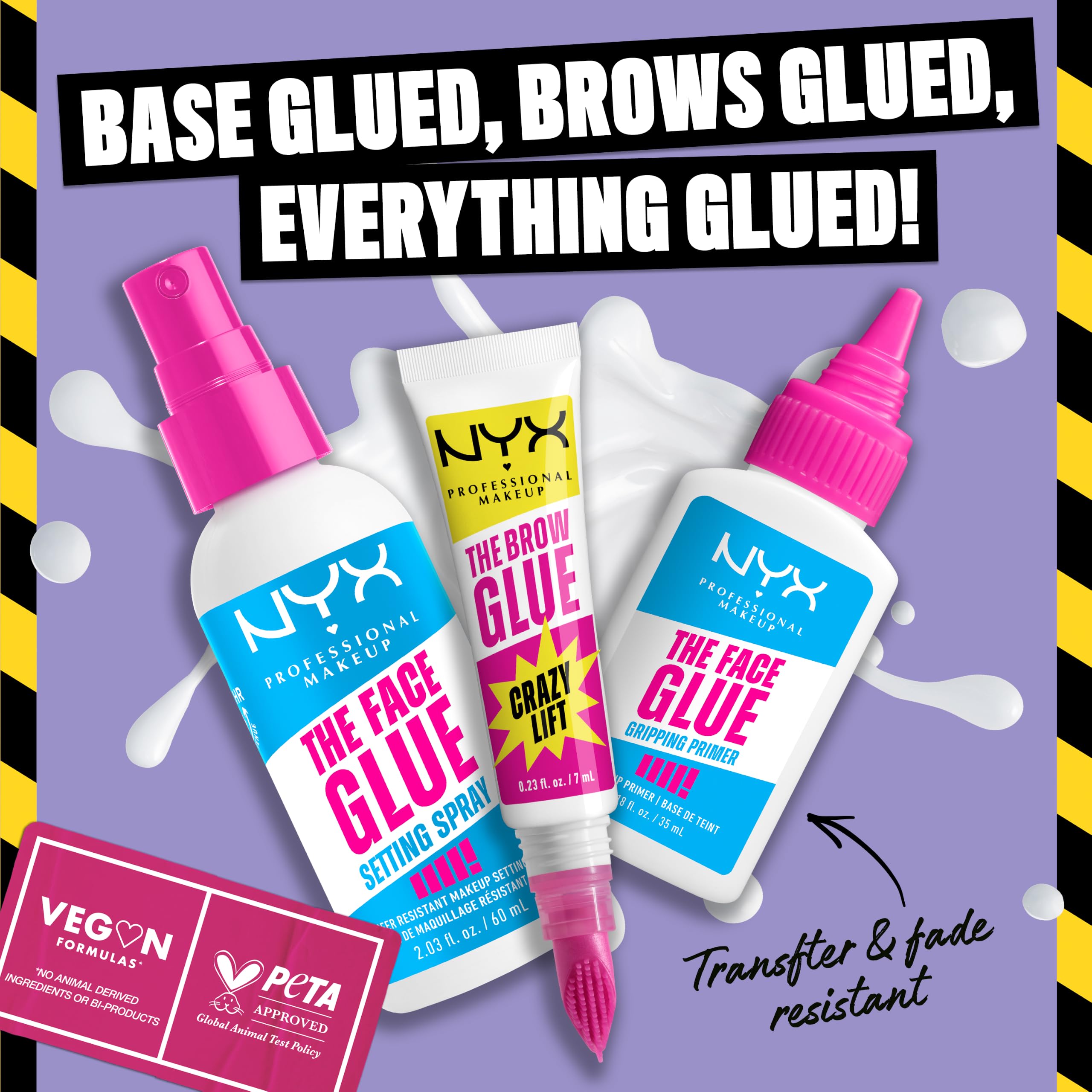 NYX Brow Glue: 16HR Lamination Gel - Crazy Lift! -8 NYX Brow Glue: 16HR Lamination Gel - Crazy Lift! -8