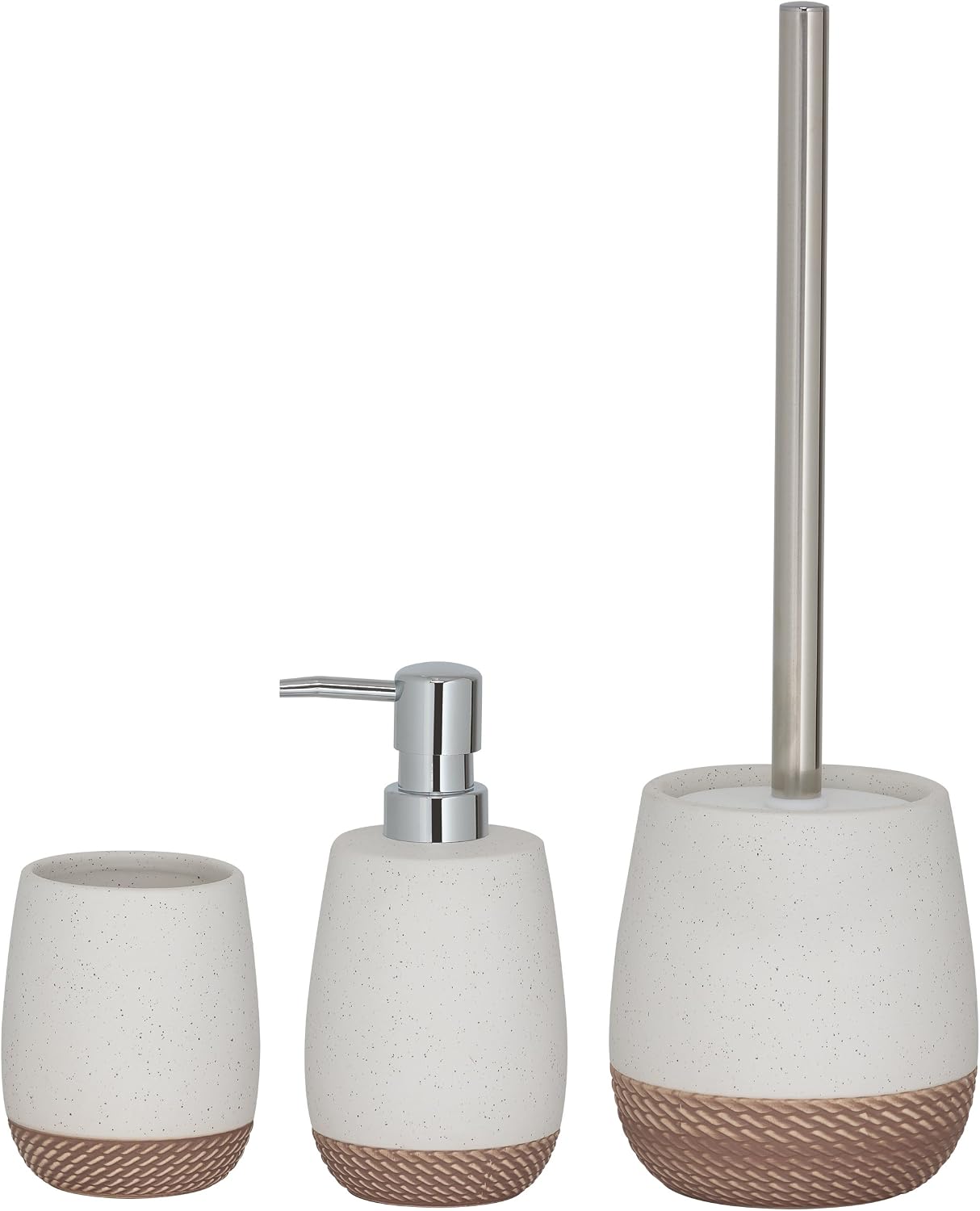 Sealskin Porcelain Toilet Brush, Sand, One Size image 5