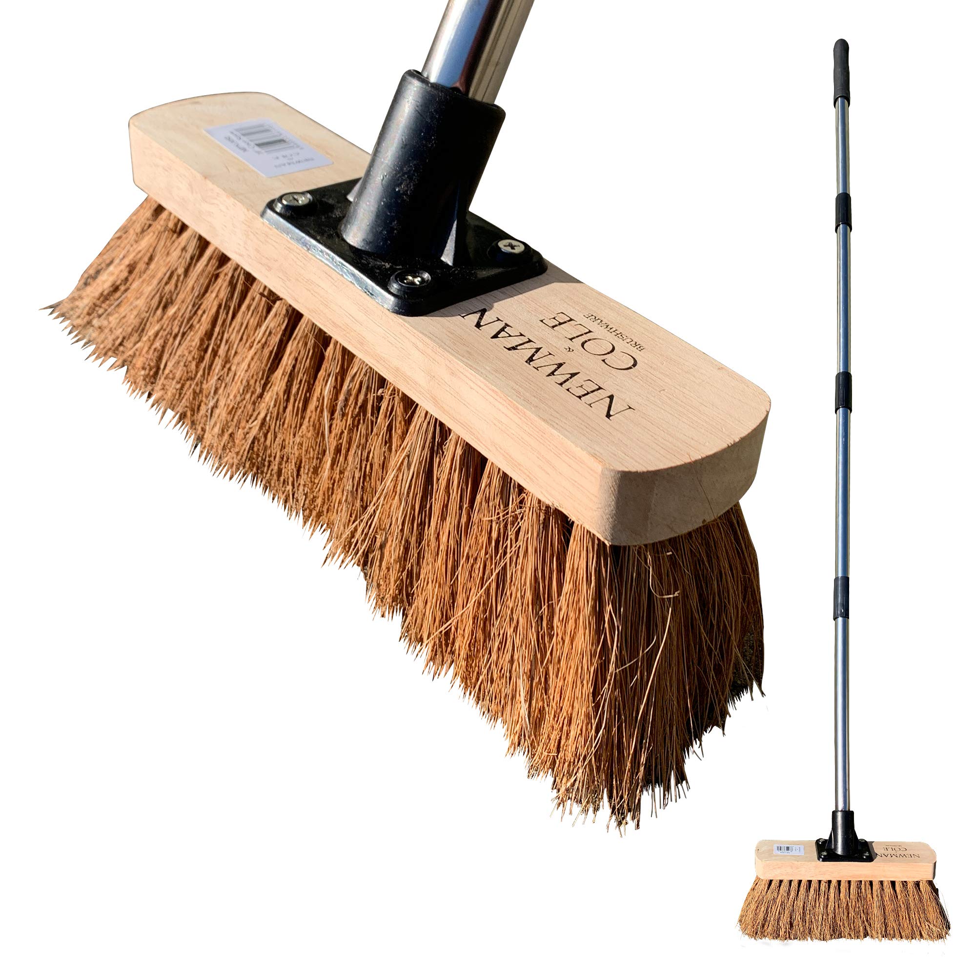 Buy Newman & Cole Soft Broom Indoor and Outdoor, 10" House Broom with
