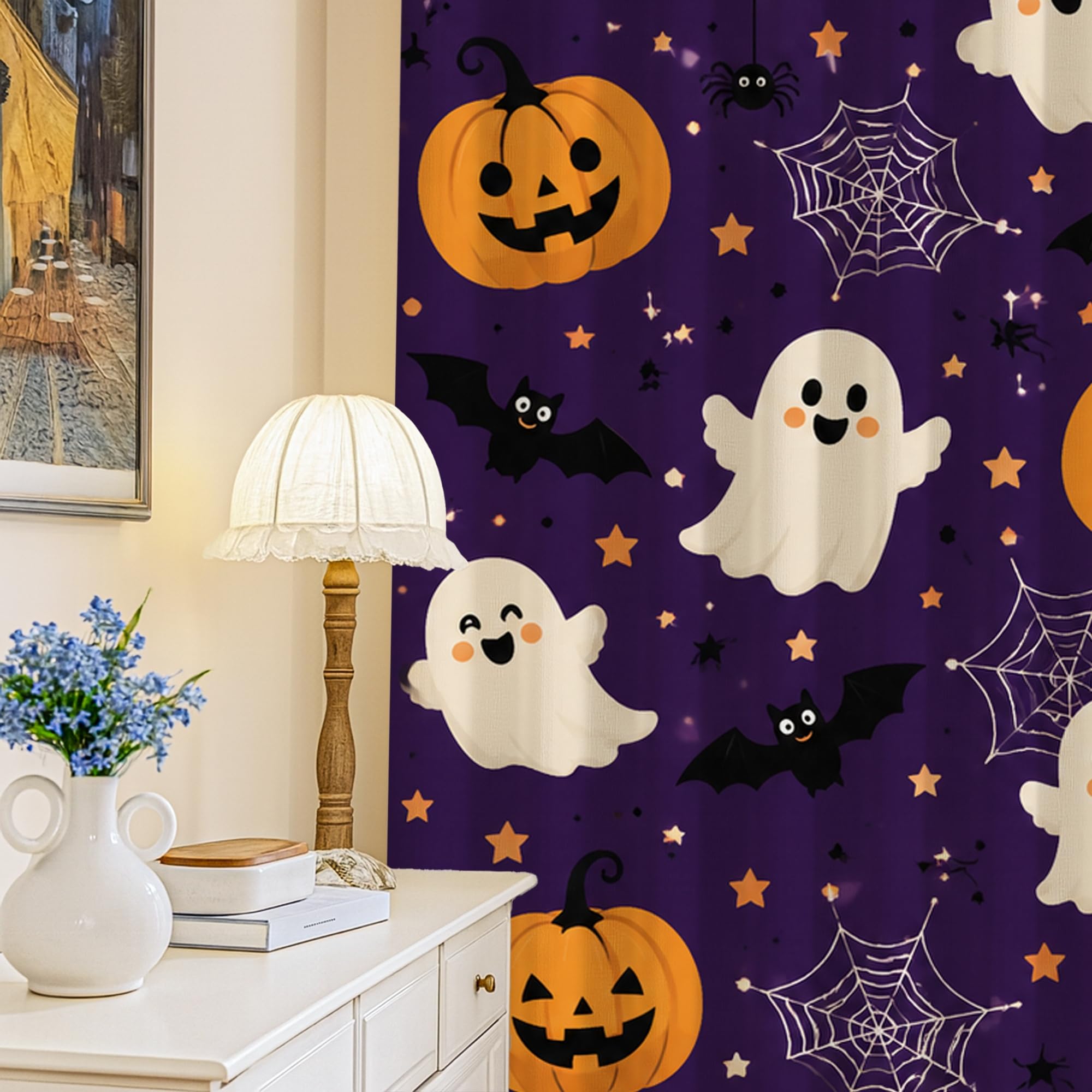 Rideaux occultants pour chambre à coucher contre le froid et la lumière