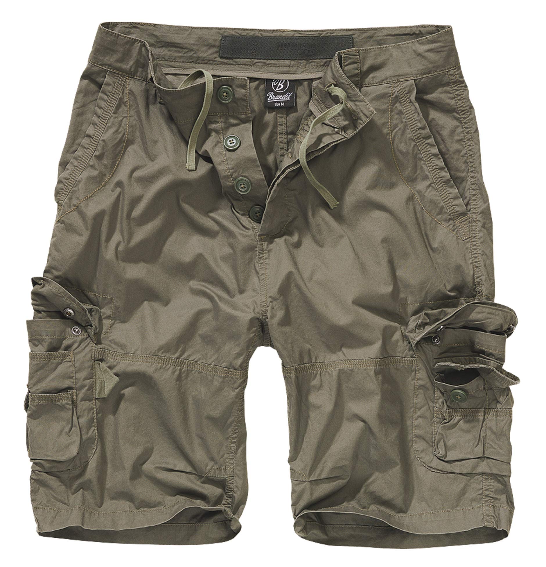 Brandit Men's Olive Ty Shorts, 3XL