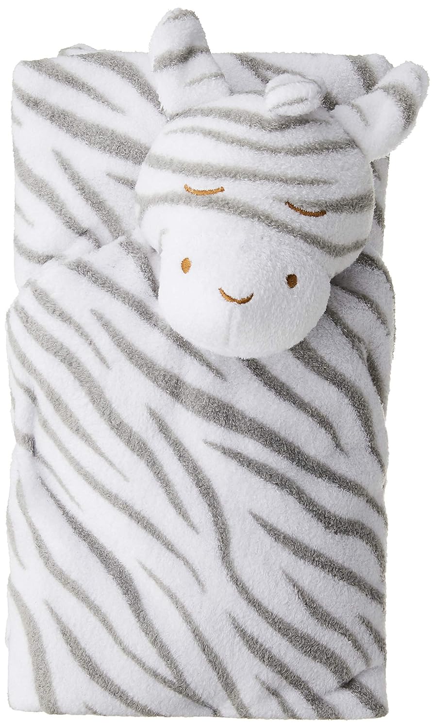 Angel Dear Grey Zebra, Napping Blanket Baby