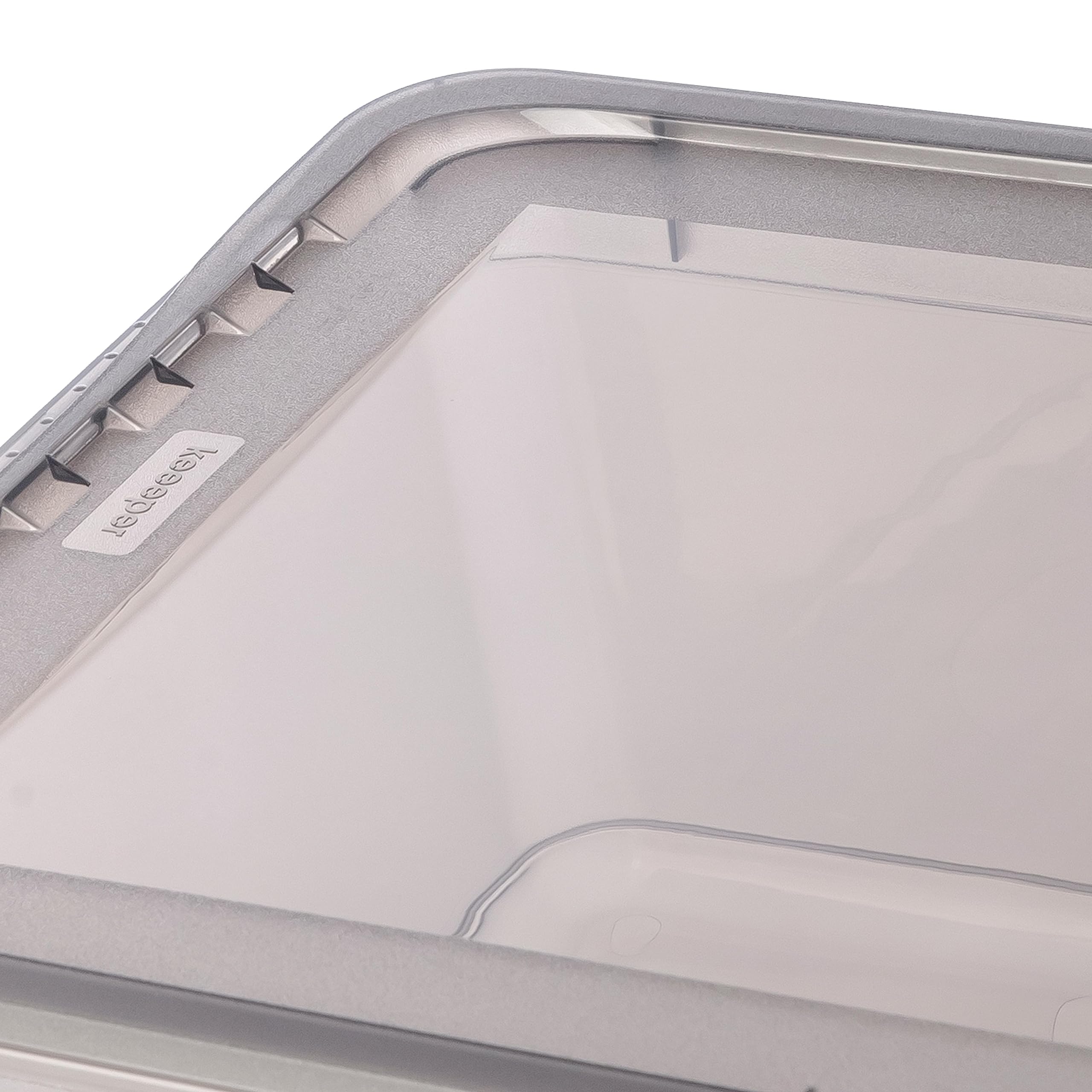 keeeper Cajas de almacenaje con Air Control System, Set de 3 unidades, 3 x 11 l, Bea, Transparente