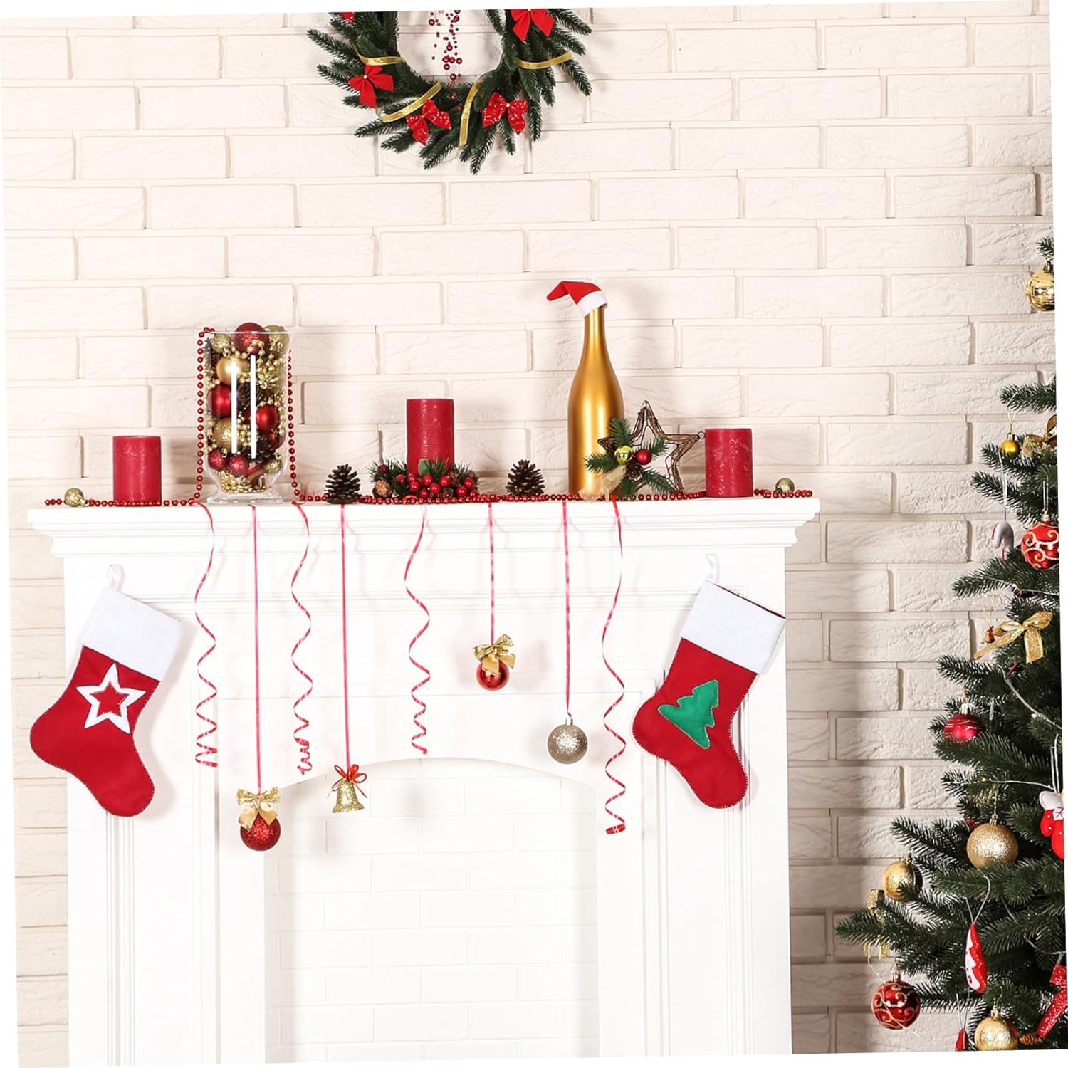Christmas Stocking Templates - Sewing Pattern DIY Acrylic Templates 8/12/15inch Transparent Sock Stencil Quilting Templates 3Pcs/Set