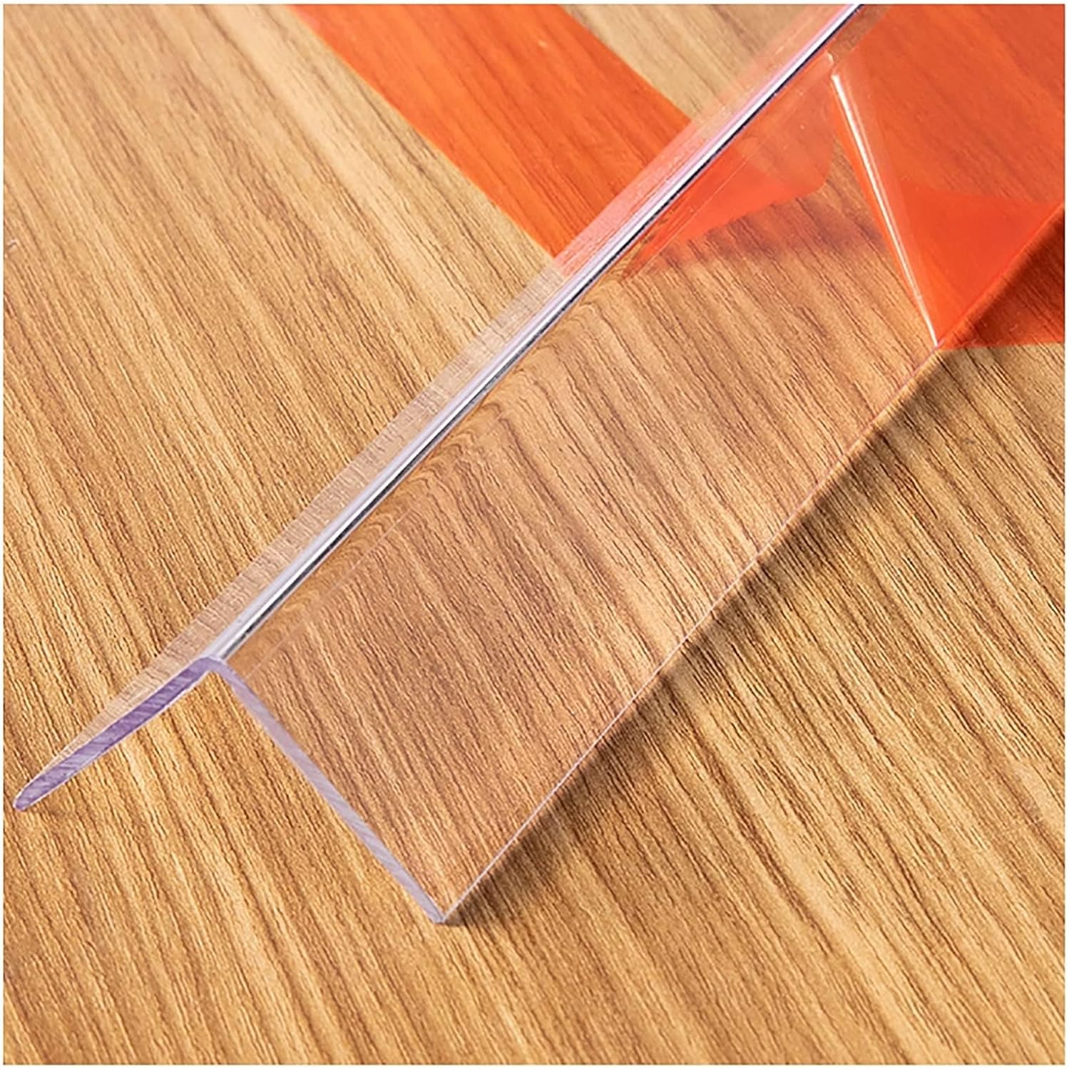 Clear Plastic Wall Corner Shield Guards with Tapes, Self