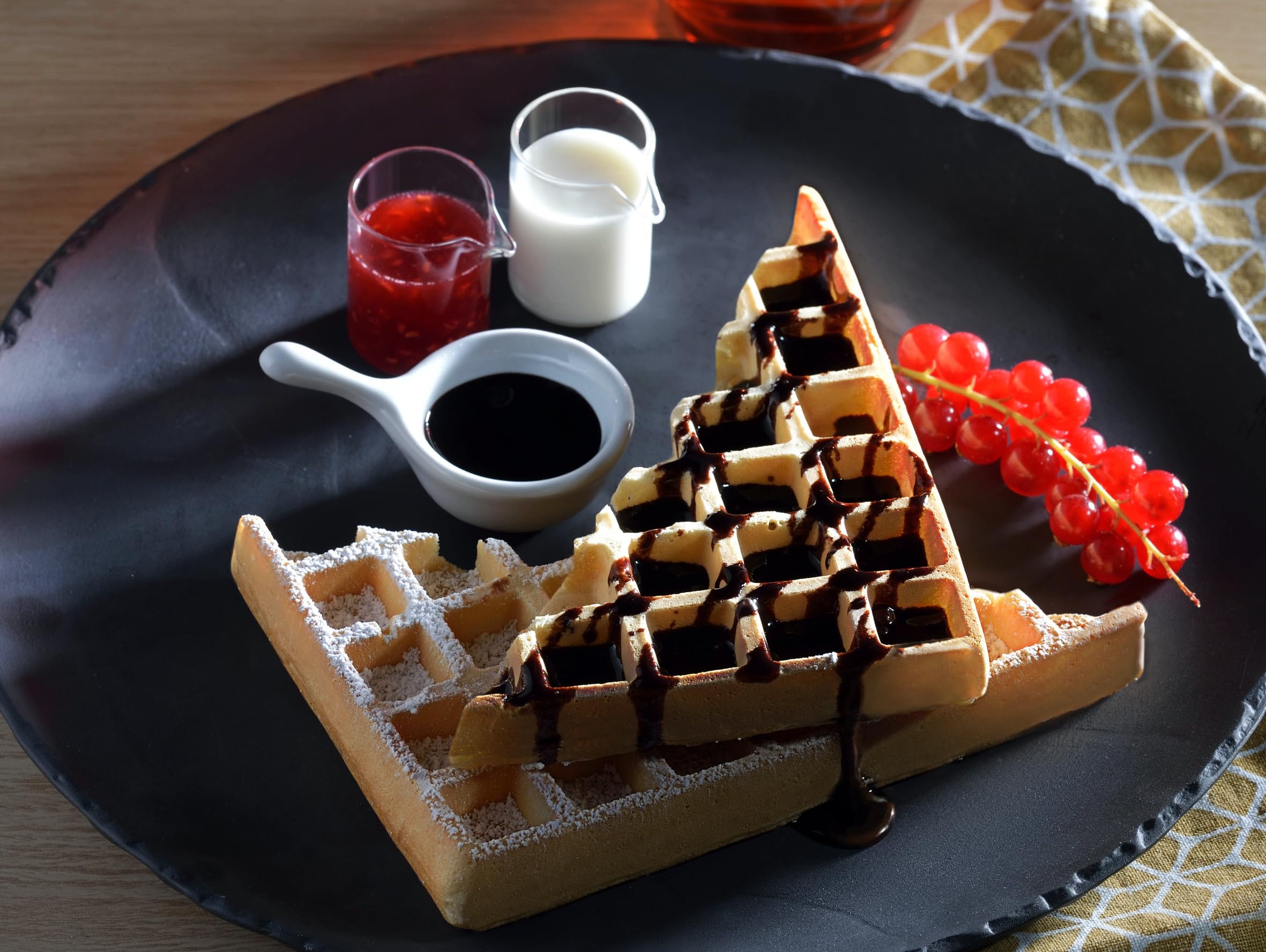 Tefal XA7308 OptiGrill - Gofrera negra
