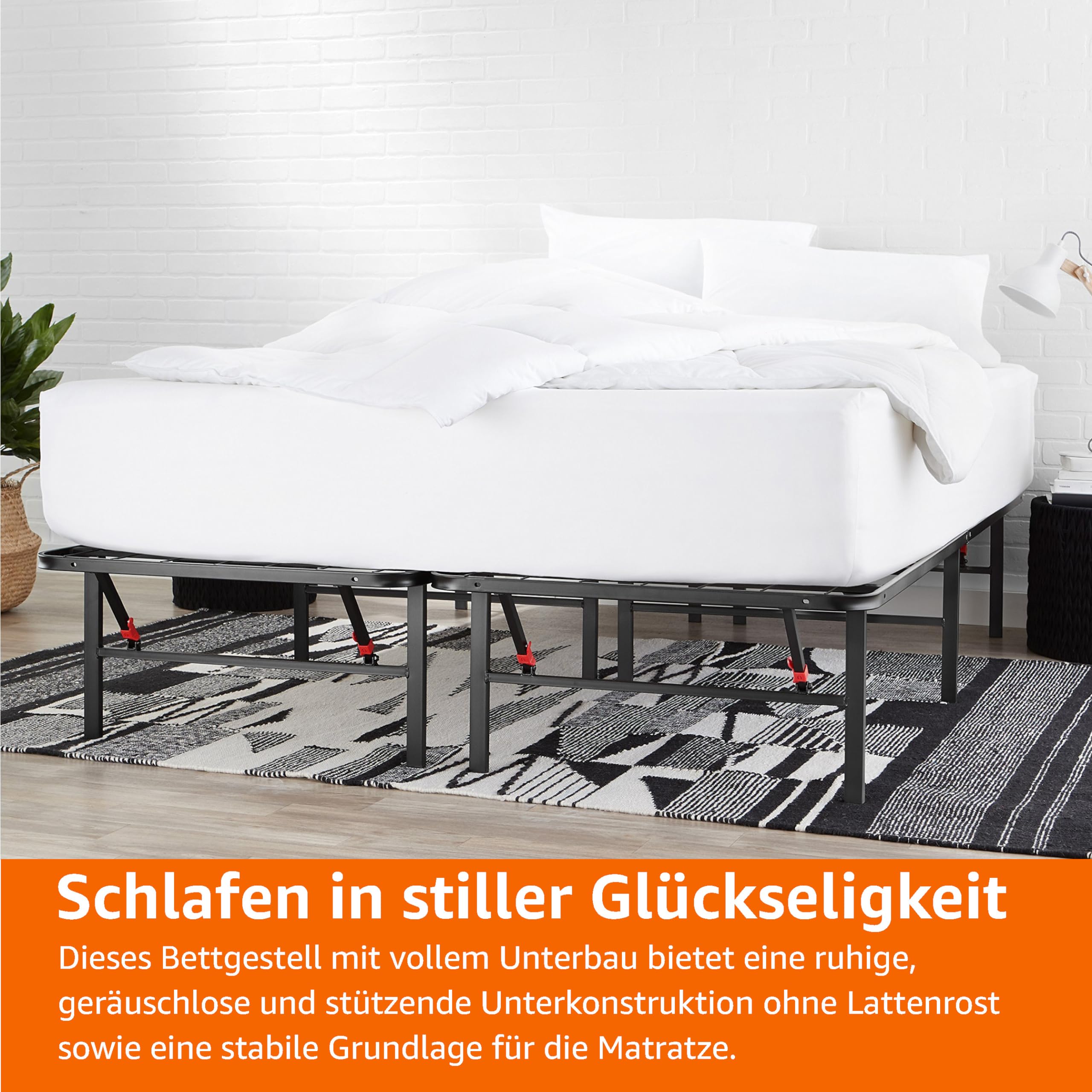 KOHOME Bettrahmenerhöhungen – 6 Stück, Je 12,7 Cm Hoch, Für Mehr Stauraum Unter Dem Bett