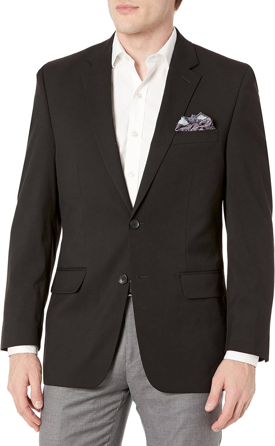 J.M. Haggar Men's Big & Tall Sharkskin Premium Classic-Fit Stretch Suit Separate Coat at  Men’s Clothing store