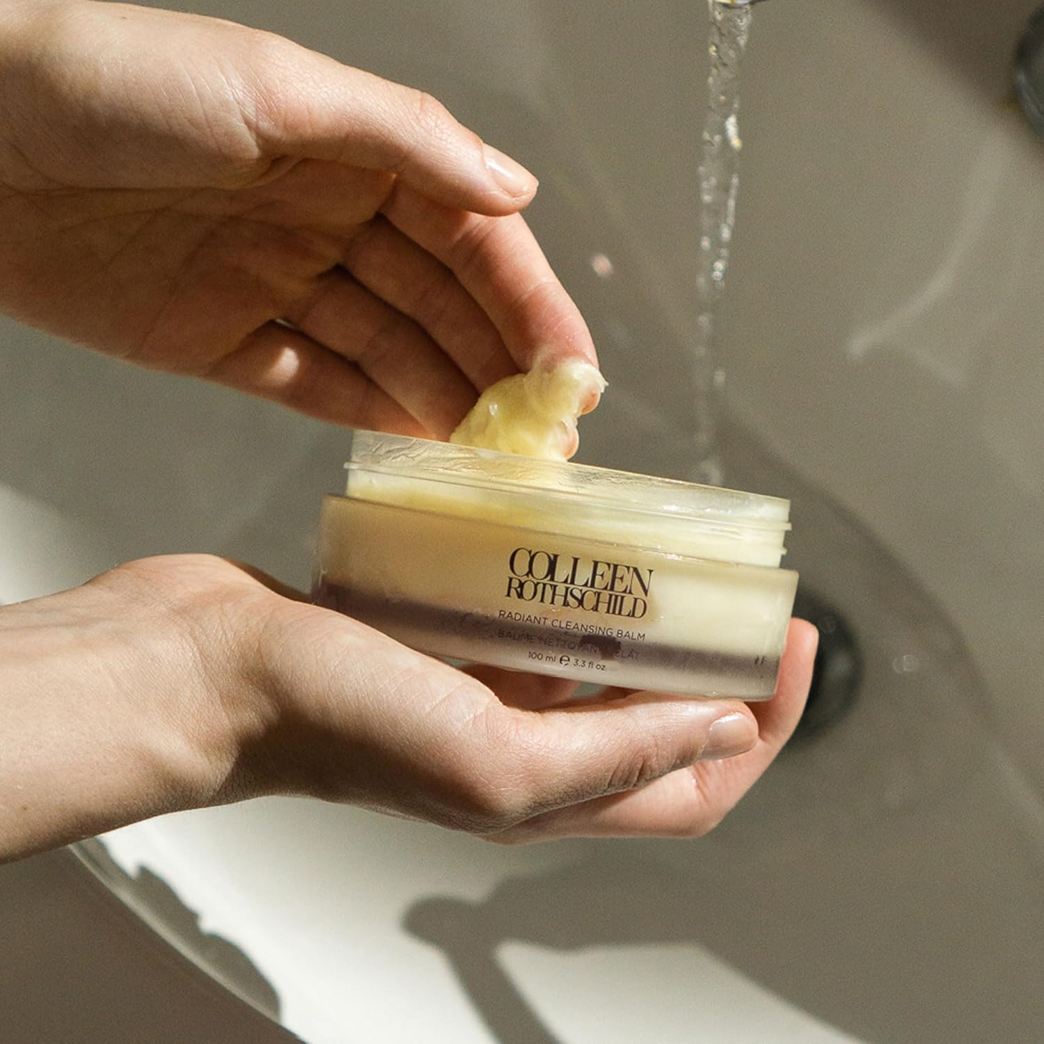 COLLEEN ROTHSCHILD Radiant Cleansing Balm | Deeply Cleanses, Soothes, Removes Makeup & Impurities | Restores Luminosity | Calms & Decongests | Combats Dehydration - Image 3