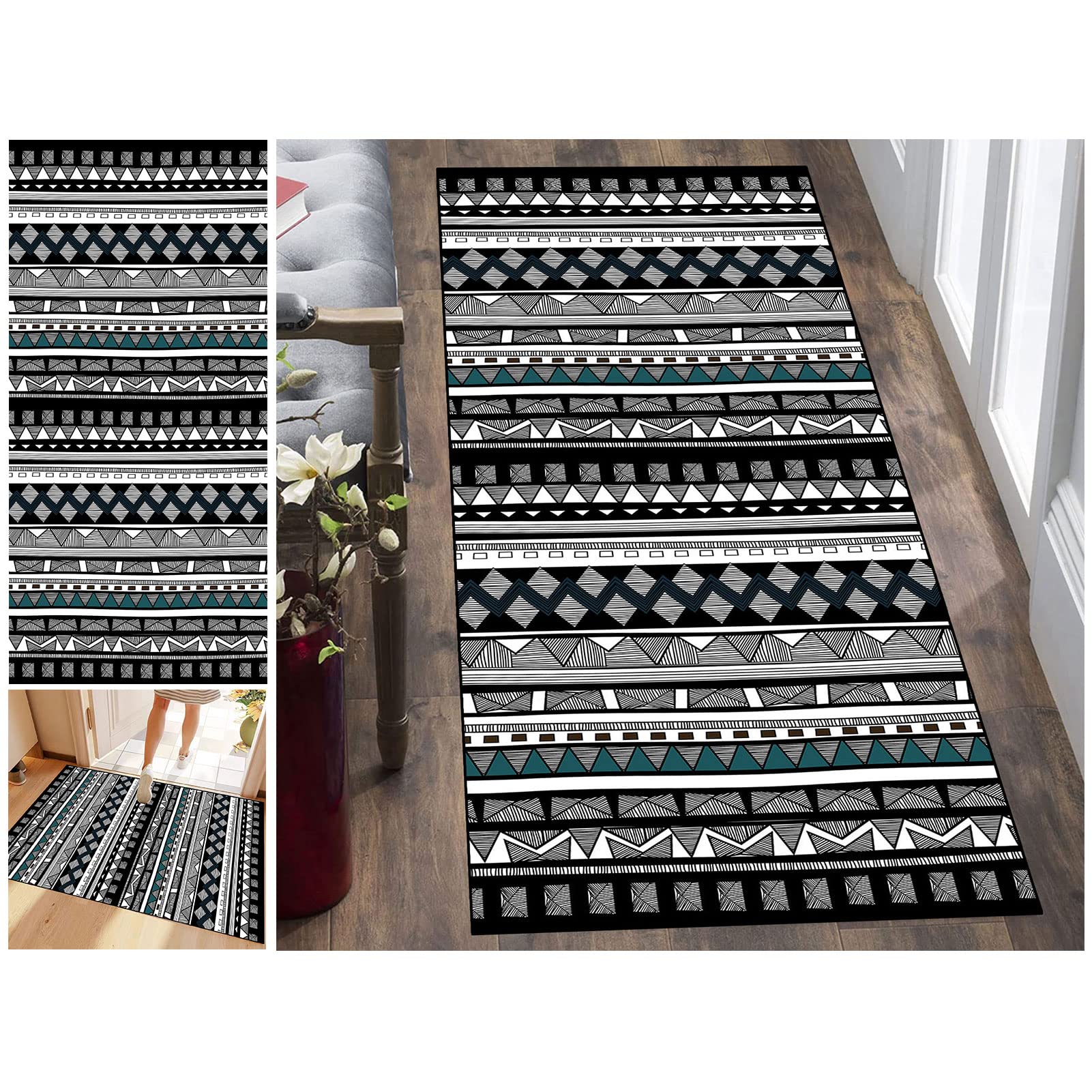 Tapis antidérapant de cuisine pour éviter les glissades sur le sol du couloir