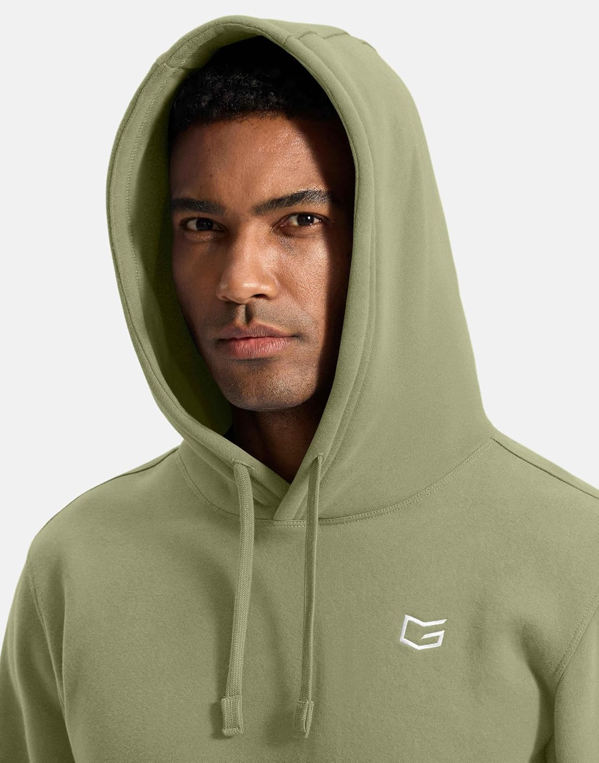 G Gradual Men's Fleece Hoodies Pullover Soft Warm Athletic Workout Gym Hooded Sweatshirt for Men with Pockets - Image 3