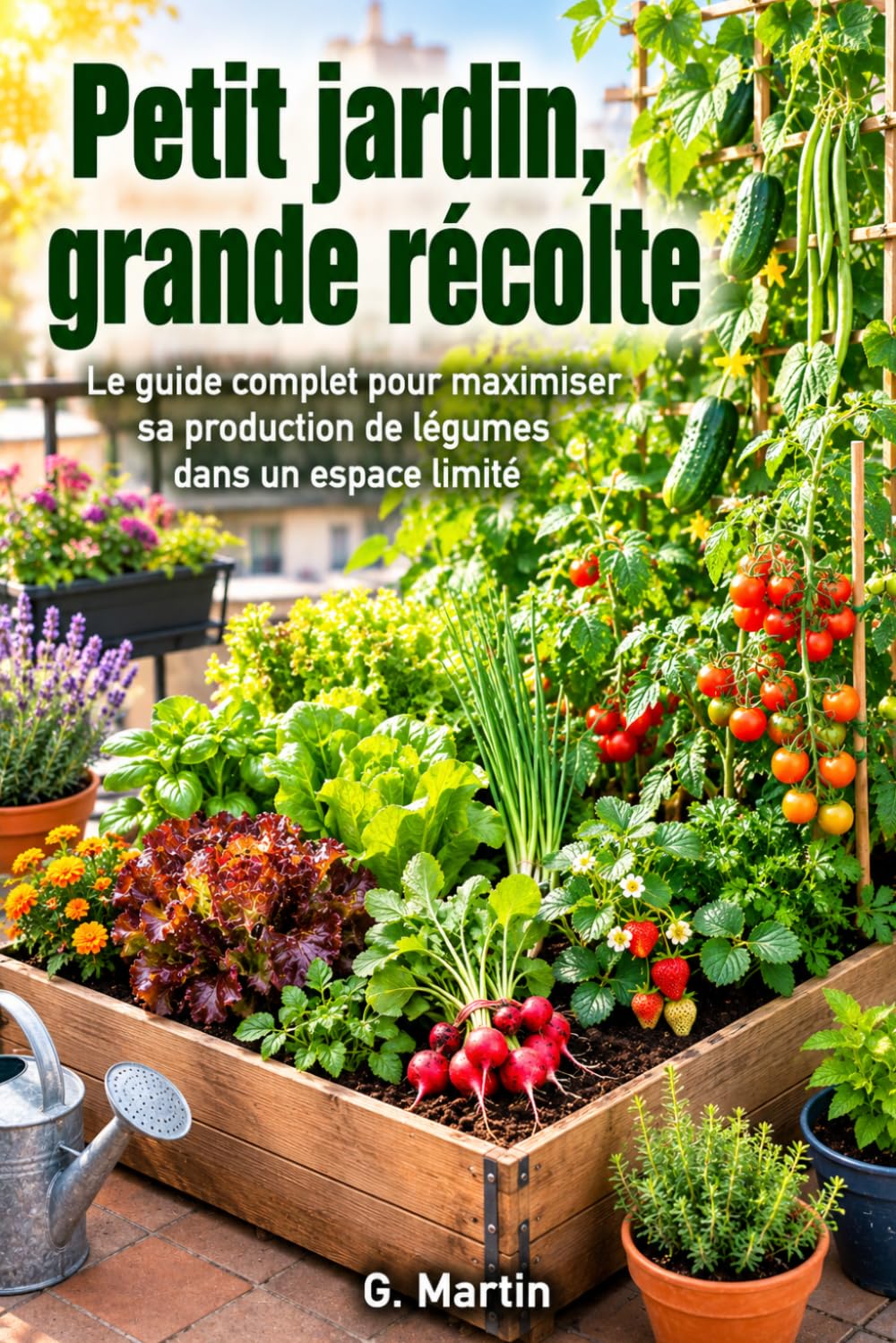 Petit jardin, grande récolte: Le guide complet pour maximiser sa production de légumes dans un espace limité (Jardinage Facile)