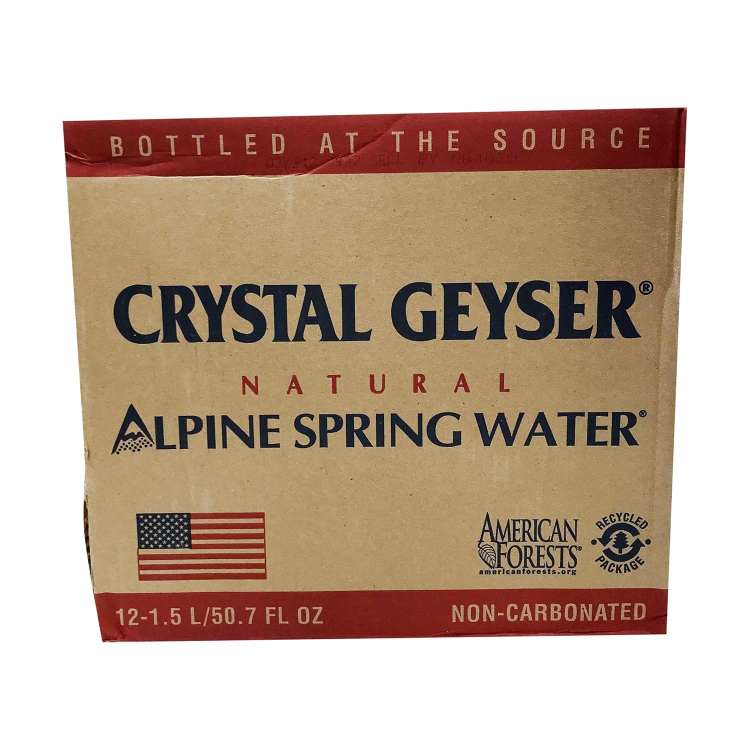 CRYSTAL GEYSER Water Case, 50.7 FZ Grocery & Gourmet Food