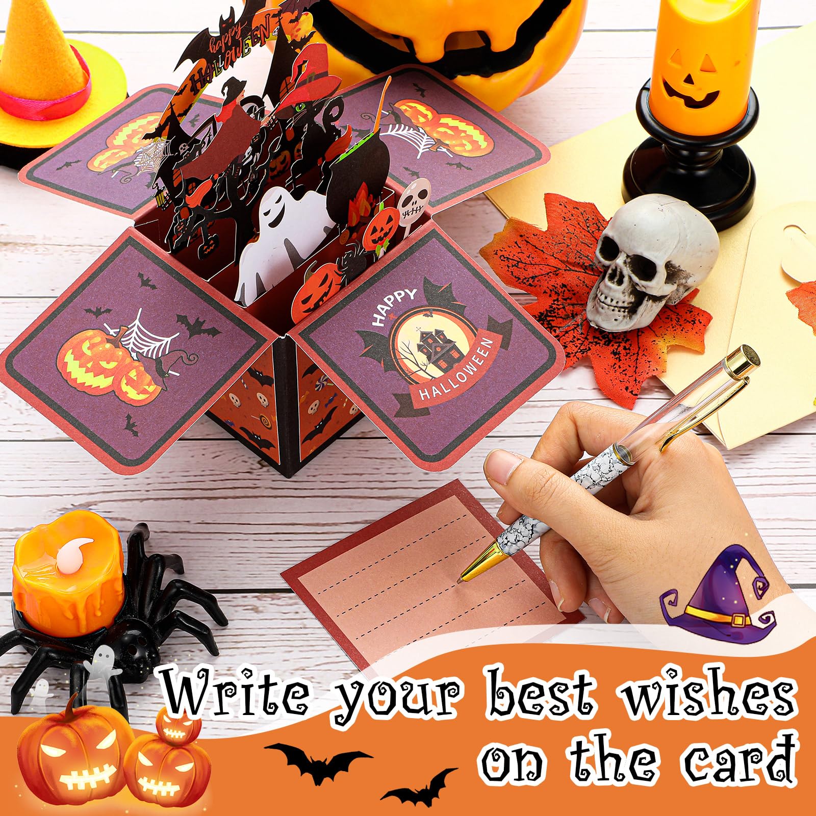 GREETING ART Cartes D'Halloween, Cartes De Vacances D