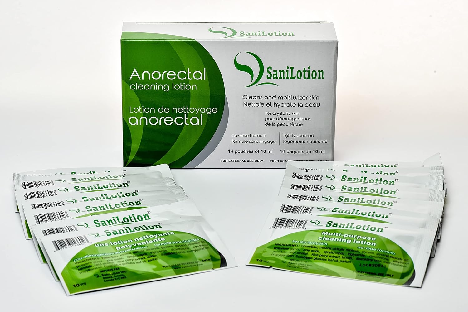 Hygienic Cleansing Lotion Daily & Travel Bundle – Anorectal Cleansing, Moisturizing & Hydrating Care – Full Size + 14 Travel Sachets image 4