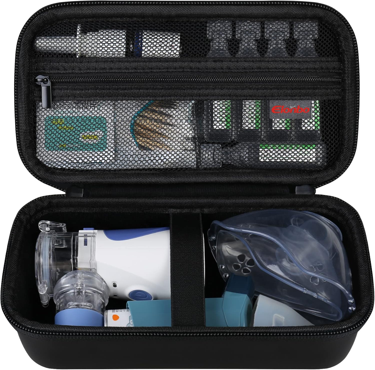 Elonbo Carrying Case for Portable Handheld Inhaler Nebulizer Machine