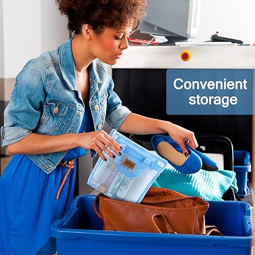 Miniatura 6 de Organizador de ducha portátil, bolsa de malla para ducha, de secado rápido, artículos de tocador y organizador de baño para dormitorio