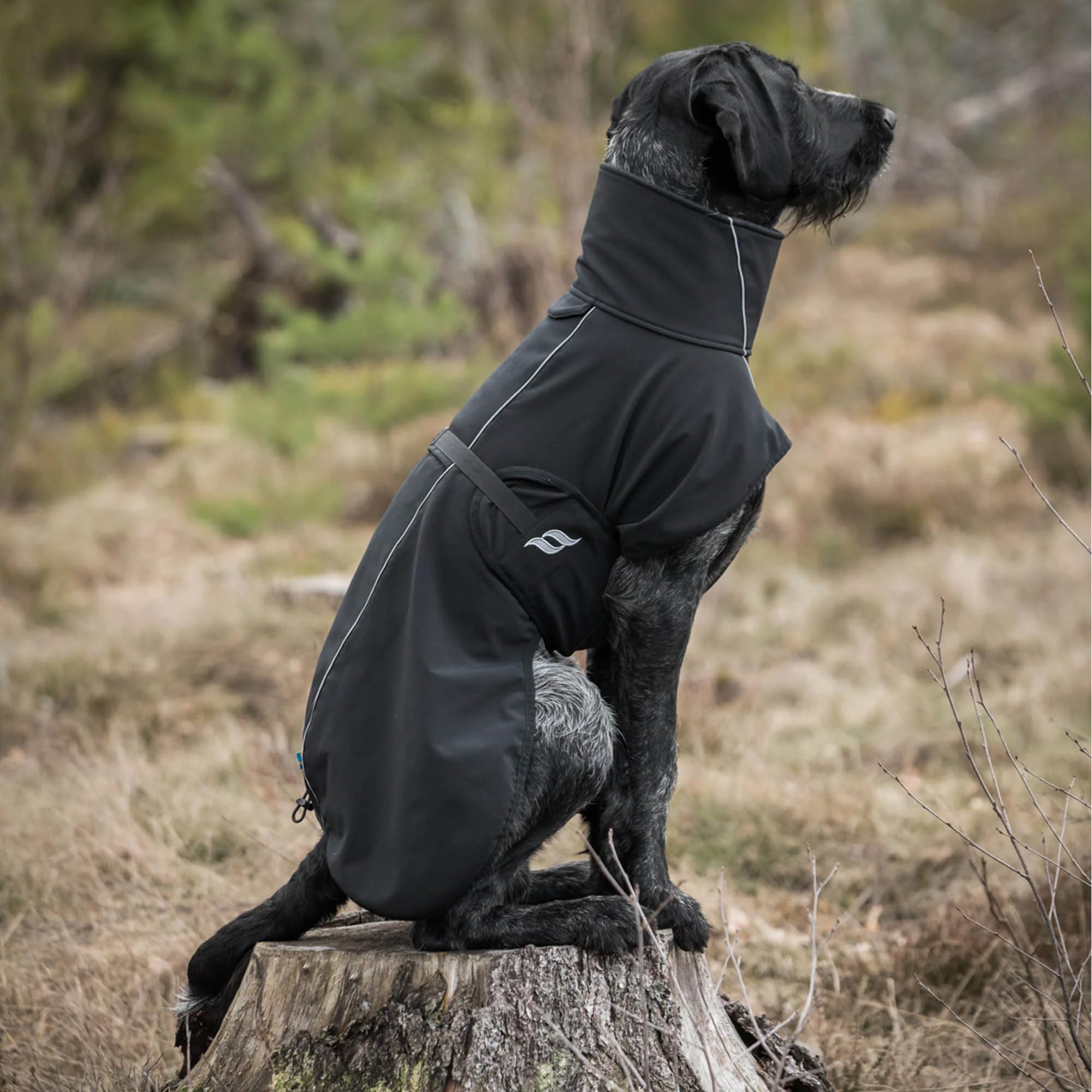 Back on Track Hundemantel Bark Allround schwarz (75 cm)