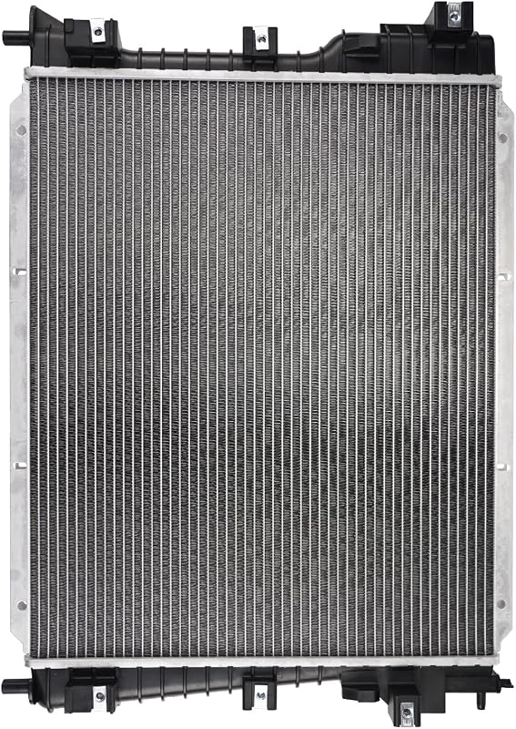 Radiador do motor KAC CU2789 para Ford Mustang 2005–2014 – Alumínio e plástico