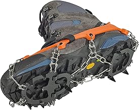 CAMP Ice Master 0173 Grey Size 36-38 Lightweight Crampon Ideal for Ice Trekking 13 Steel Tips Hard Case