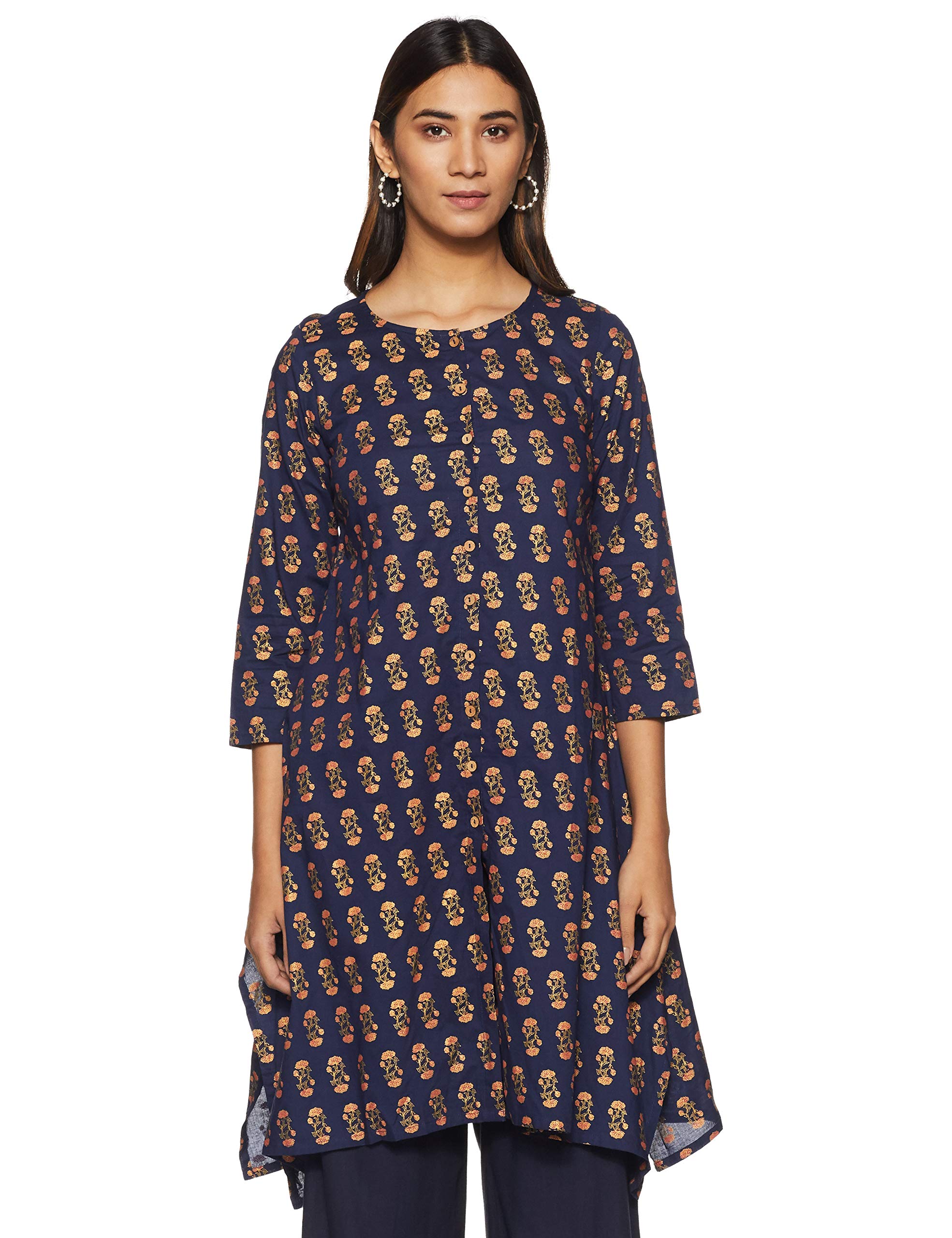 global desi Women's Floral Regular fit Shirt