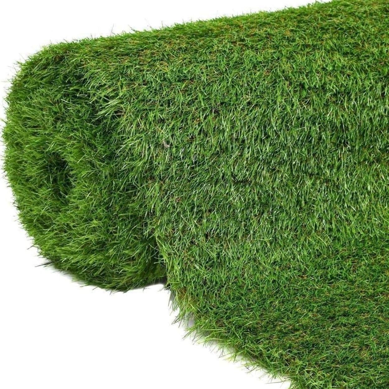 40mm Artificial Grass Realistic and Natural Looking Fake Lawn Astro Turf 1m, 1.5m, 2m, 3m, 4m & 5m Widths | 1m x 3m