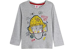 Boys Fireman Sam Long Sleeve Top