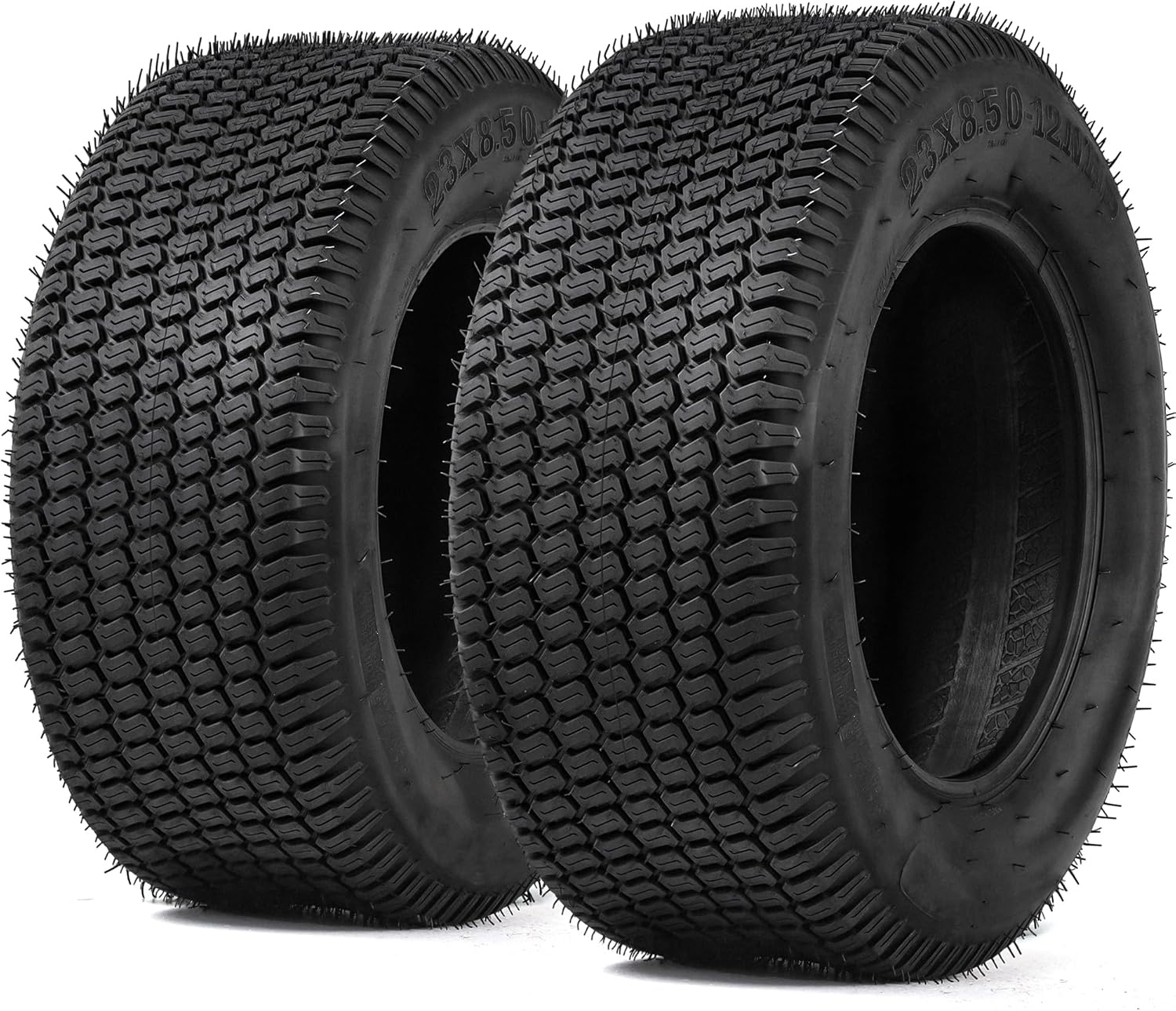 YITAMOTOR 23×8.5-12 Lawn Mower Tires, Suitable for Lawnmowers, Motorcycles, Garden Tractors, Golf Carts, and Farm Equipment, 4Ply, Set of 2 YITAMOTOR 23×8.5-12 Lawn Mower Tires, Suitable for Lawnmowers, Motorcycles, Garden Tractors, Golf Carts, and Farm Equipment, 4Ply, Set of 2