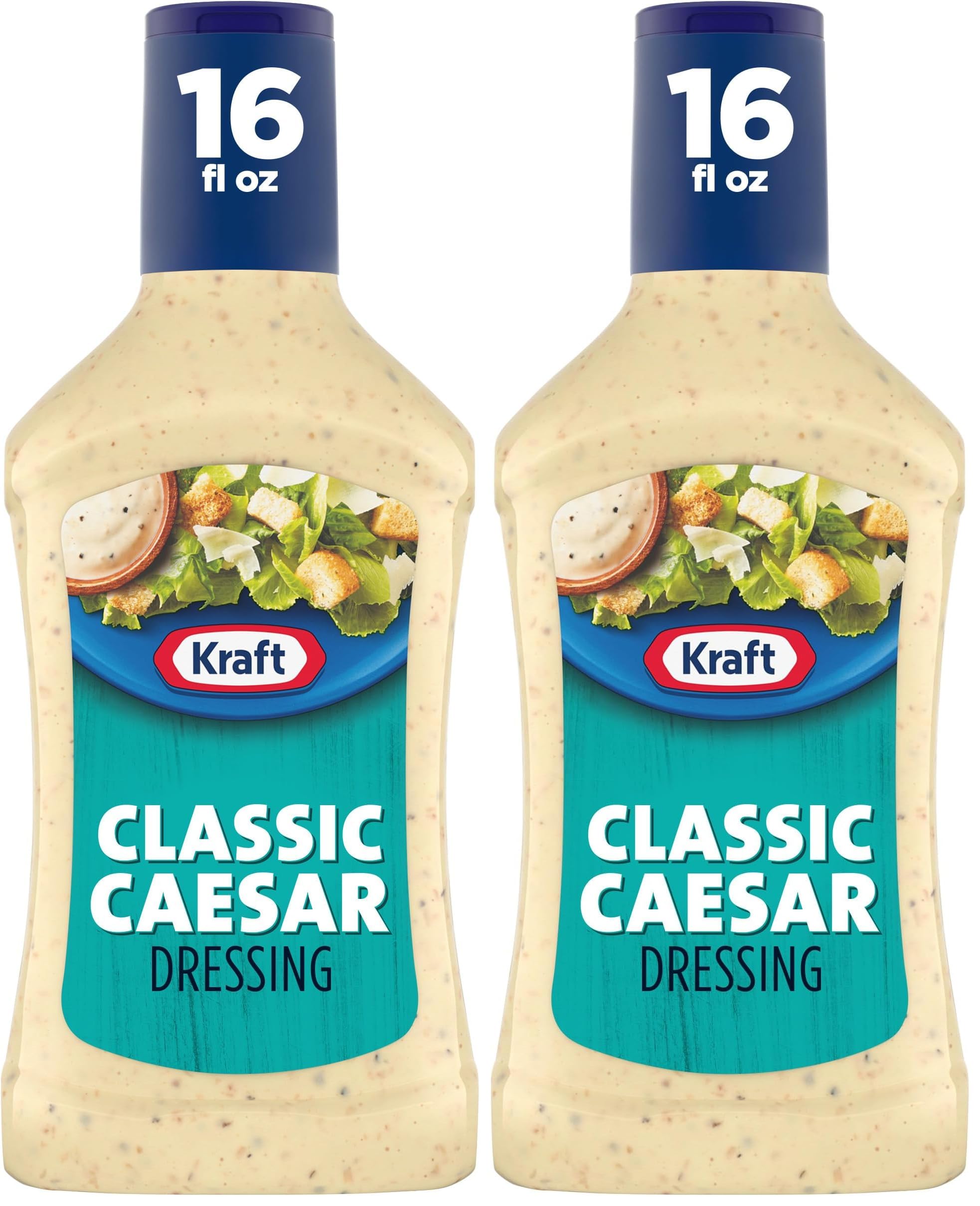 Salad Dressing, Caesar, 16 oz (Pack of 2)