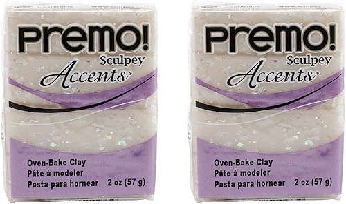 Sculpey Arcilla decorativa de ópalo Premo (paquete de 2)