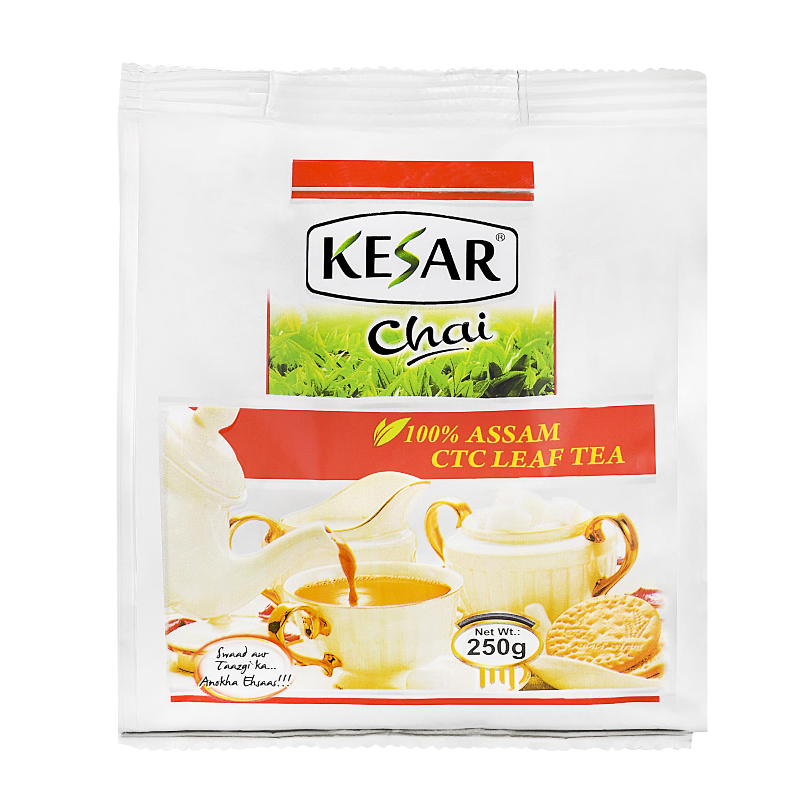 Kesar Chai / 250gm / A Special Blend of Tea Fresh From The Lush Green Gardens of Assam/Strong tea/Kesar Tea