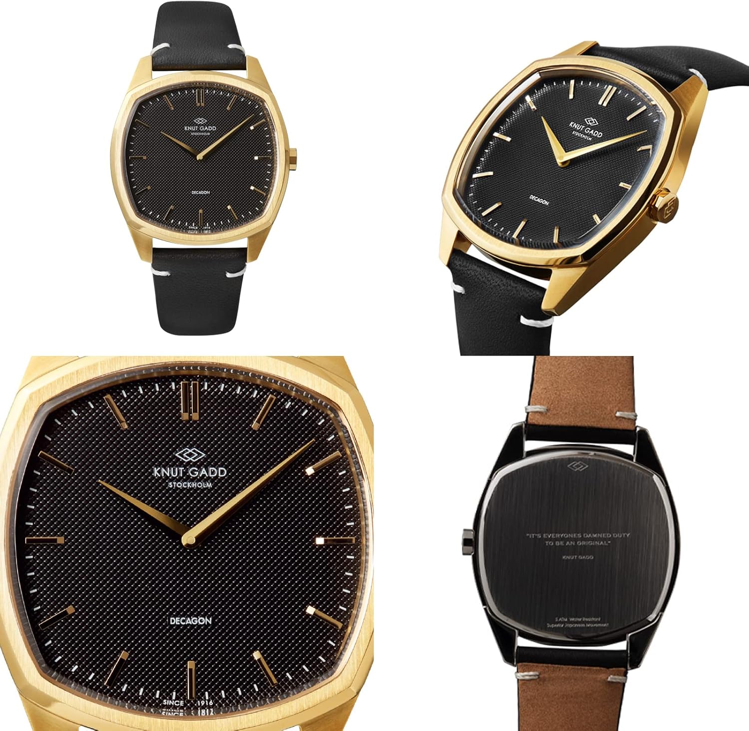 Amazon | クヌートガッド Knut Gadd 腕時計 DECAGON メンズ 男性用