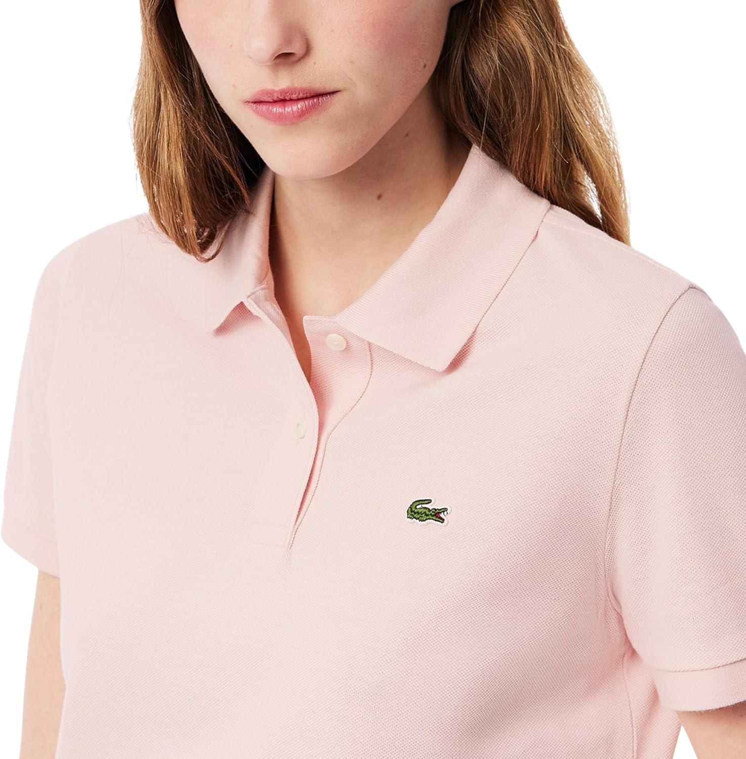 Lacoste Women's Classic Fit Short Sleeve Petit Piqué Polo - Image 3