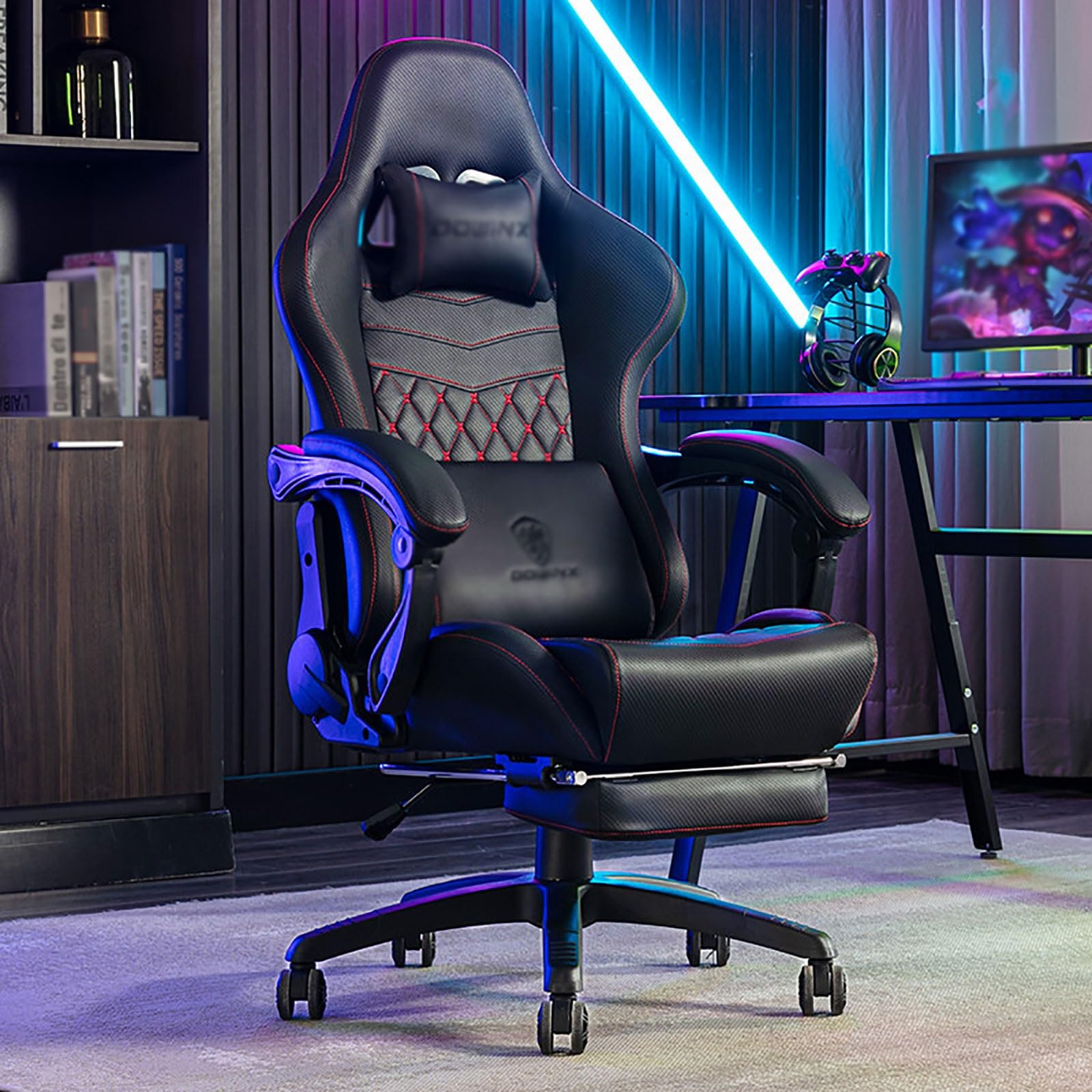 Chaise de bureau inclinable et confortable pour le télétravail prolongé