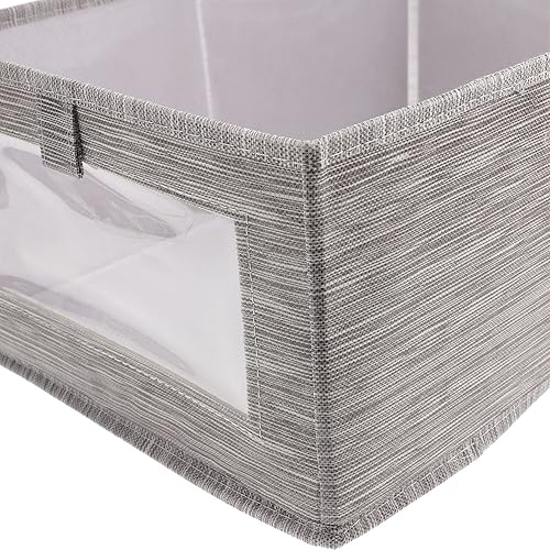 Miniatura 5 de Cabilock Caja de almacenamiento plegable para libros, cubos de almacenamiento de juguetes, cesta de almacenamiento rectangular para el hogar, cestas