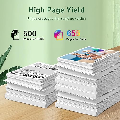 Miniatura 3 de KINGWAY 225 226 - Cartuchos de tinta de repuesto para Canon PGI-225 CLI-226 compatibles con impresoras MG5120 MG6120 MG6220 MG8120 MG8120B iP4820